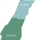 Cambria County and Somerset County
